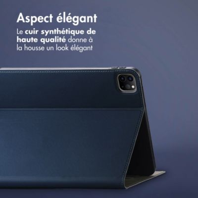Etui ACCEZZ pour iPad Pro 12.9 (2022)  - Bleu foncé