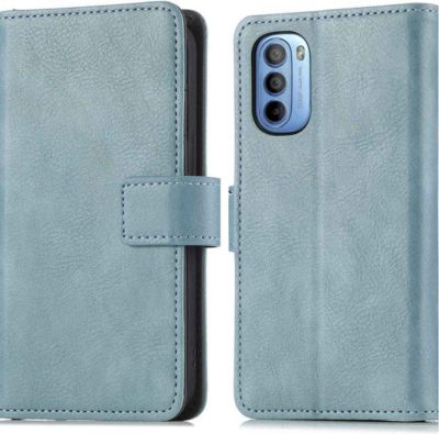 Coque étui IMOSHION pour Motorola Moto G14 - Bleu clair