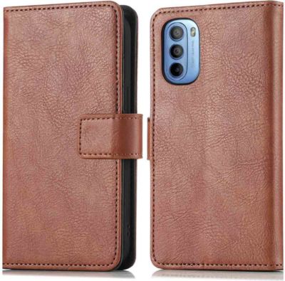 Coque étui IMOSHION pour Motorola Moto G14 - Marron
