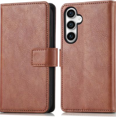 Coque étui IMOSHION pour Samsung Galaxy S23 FE - Marron