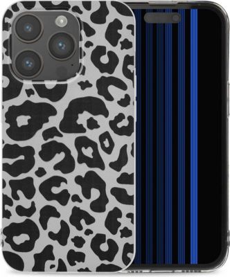 Coque IMOSHION pour iPhone 15 Pro - Leopard Transparent