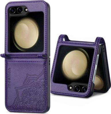 Coque étui IMOSHION pour Samsung Galaxy Z Flip 5 - Violet Coque étui IMOSHION pour Samsung Galaxy Z Flip 5 - Violet