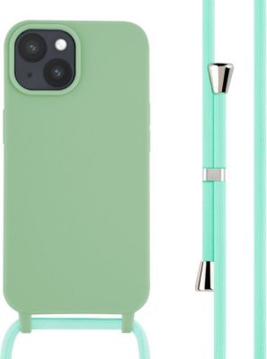 Coque avec cordon IMOSHION pour Apple iPhone 15 - Vert