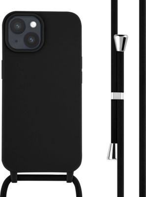 Coque avec cordon IMOSHION pour Apple iPhone 15 - Noir