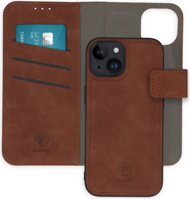 Coque étui IMOSHION pour Apple iPhone 15 - Marron