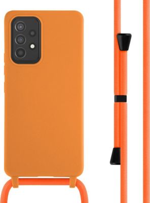 Coque avec cordon IMOSHION pour Samsung Galaxy A53 - Orange