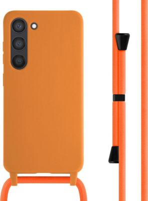 Coque avec cordon IMOSHION pour Samsung Galaxy S23 - Orange