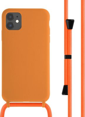 Coque avec cordon IMOSHION pour Apple iPhone 11 - Orange
