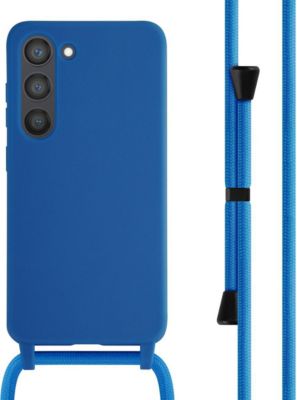 Coque avec cordon IMOSHION pour Samsung Galaxy S23 - Bleu