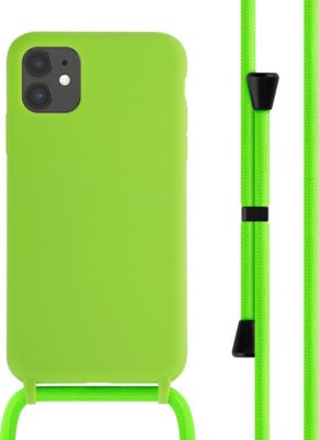 Coque avec cordon IMOSHION pour Apple iPhone 11 - Fluor Groen