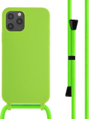 Coque avec cordon IMOSHION pour Apple iPhone 12 (Pro) - Fluor Groen