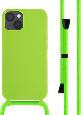 Coque avec cordon IMOSHION pour Apple iPhone 13 - Fluor Groen
