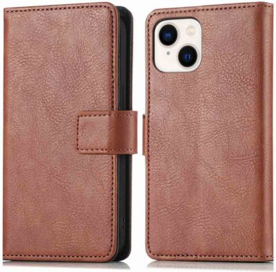 Coque étui IMOSHION pour Apple iPhone 15 - Marron