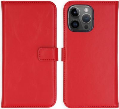 Coque étui SELENCIA pour Apple iPhone 15 Pro Max - Rouge Coque étui SELENCIA pour Apple iPhone 15 Pro Max - Rouge