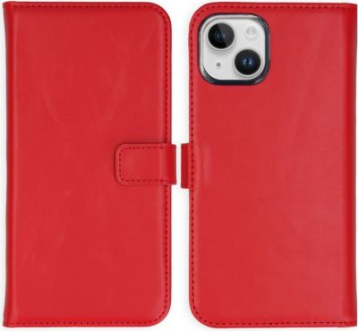 Coque étui SELENCIA pour Apple iPhone 15 - Rouge