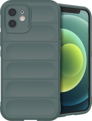 Coque IMOSHION pour Apple iPhone 12 - Vert foncé