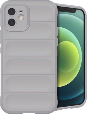 Coque IMOSHION pour Apple iPhone 12 - Gris Coque IMOSHION pour Apple iPhone 12 - Gris