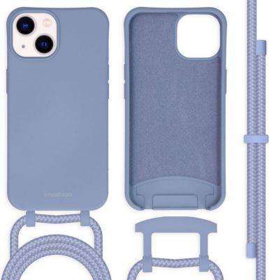 Coque avec cordon IMOSHION pour Apple iPhone 14 - Ash Blue
