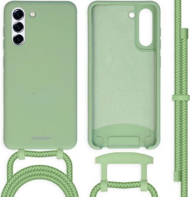 Coque avec cordon IMOSHION pour Samsung Galaxy S21 FE - Vert