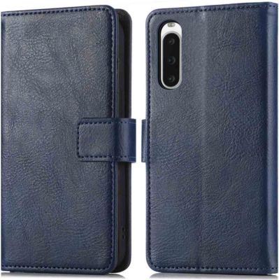 Coque étui IMOSHION pour Sony Xperia 10 V - Bleu foncé