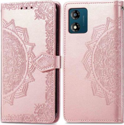 Coque étui IMOSHION pour Motorola Moto E13 - Rose Doré