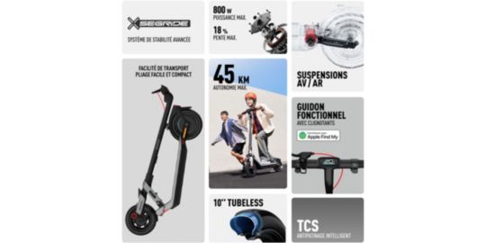 Trottinette électrique SEGWAY E3 E