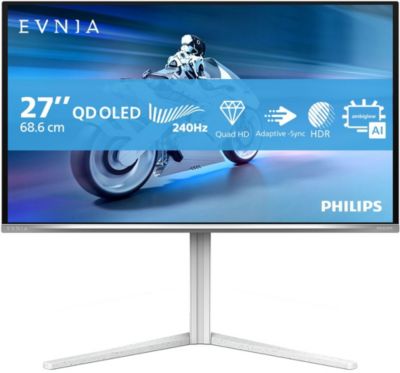 Ecran PC Gamer PHILIPS Evnia 27M2N6501L 27p  240Hz  Ambiglow