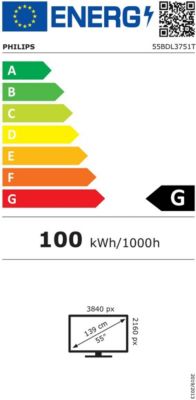 Hub USB C PHILIPS 55BDL3751T/00