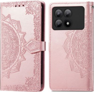Coque étui IMOSHION pour Xiaomi Poco X6 Pro - Rose Doré