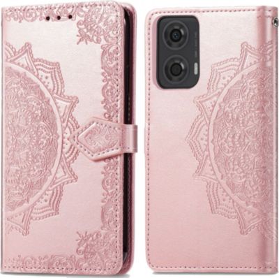 Coque étui IMOSHION pour Motorola Moto G04 / G24 - Rose Doré