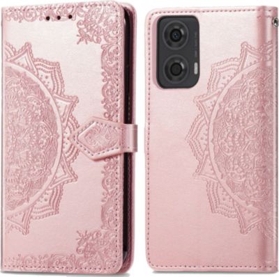Coque étui IMOSHION pour Motorola Moto G04 / G24 - Rose Doré Coque étui IMOSHION pour Motorola Moto G04 / G24 - Rose Doré