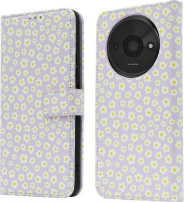 Coque étui IMOSHION pour Xiaomi Redmi A3 - White Daisy