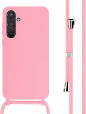 Coque avec cordon IMOSHION pour Samsung Galaxy A55 - Rose