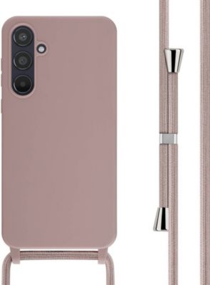 Coque avec cordon IMOSHION pour Samsung Galaxy A55 - Sand Pink
