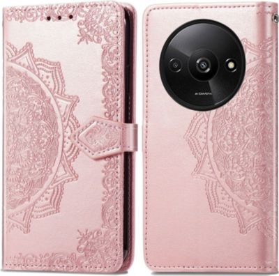 Coque étui IMOSHION pour Xiaomi Redmi A3 - Rose Doré