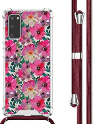 Coque avec cordon IMOSHION pour Samsung Galaxy S20 - Flower Water Coque avec cordon IMOSHION pour Samsung Galaxy S20 - Flower Water