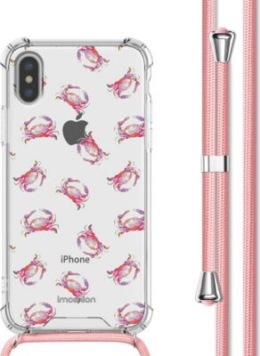 Coque avec cordon IMOSHION pour iPhone X / Xs - Crab Watercolor Coque avec cordon IMOSHION pour iPhone X / Xs - Crab Watercolor
