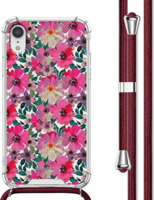 Coque avec cordon IMOSHION pour Apple iPhone Xr - Flower Water Coque avec cordon IMOSHION pour Apple iPhone Xr - Flower Water