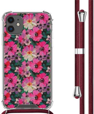 Coque avec cordon IMOSHION pour Apple iPhone 11 - Flower Water Coque avec cordon IMOSHION pour Apple iPhone 11 - Flower Water