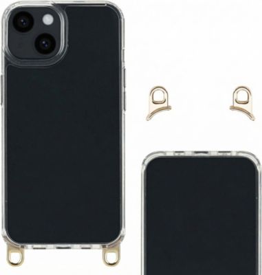 Coque avec cordon SELENCIA pour Apple iPhone 13 - Transparent