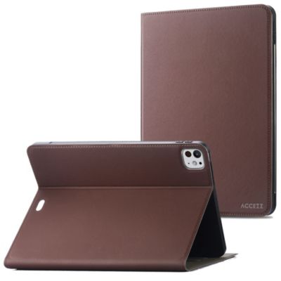 Etui ACCEZZ pour iPad Pro 11 (2025) M5  - Marron