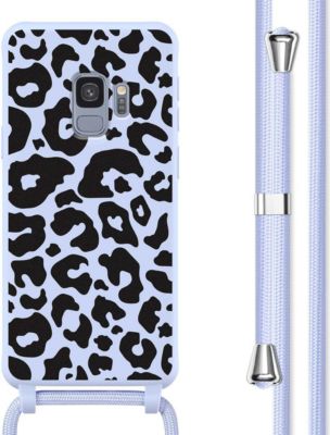 Coque avec cordon IMOSHION pour Samsung Galaxy S9 - Animal Lila
