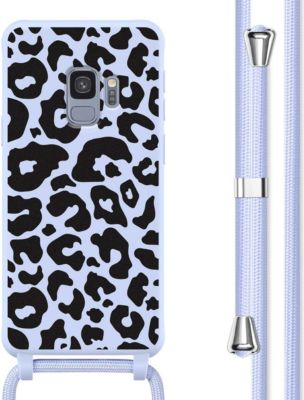 Coque avec cordon IMOSHION pour Samsung Galaxy S9 - Animal Lila