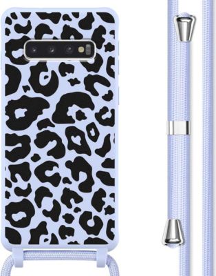 Coque avec cordon IMOSHION pour Samsung Galaxy S10 - Animal Lila Coque avec cordon IMOSHION pour Samsung Galaxy S10 - Animal Lila