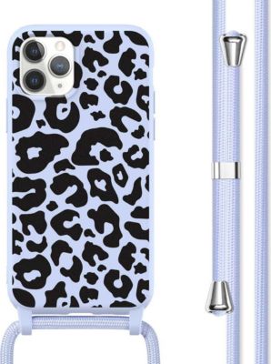 Coque avec cordon IMOSHION pour Apple iPhone 11 Pro - Animal Lila