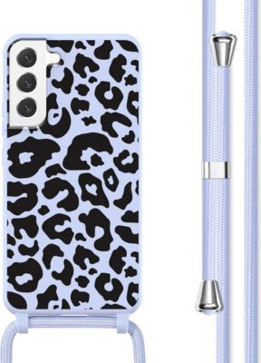 Coque avec cordon IMOSHION pour Samsung Galaxy S22 - Animal Lila