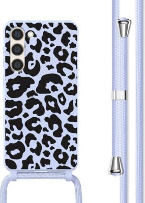Coque avec cordon IMOSHION pour Samsung Galaxy S23 - Animal Lila