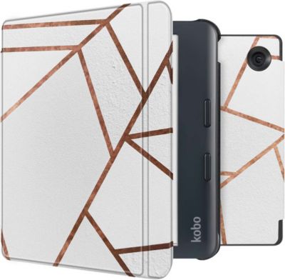 Etui IMOSHION pour Kobo Libra Colour - White Graphic