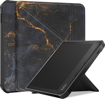 Etui IMOSHION pour Kobo Libra Colour - Black Marble
