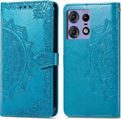 Coque étui IMOSHION pour Motorola Edge 50 Pro - Turquoise
